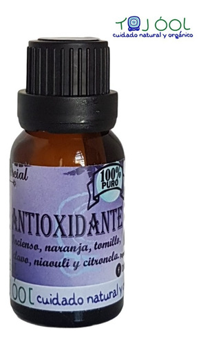 Aceite Esencial Antioxidante 100% Puro Natural Orgánico E