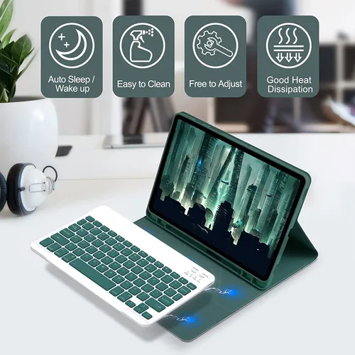 Funda+teclado+ratón Para Xiaomi Redmi Pad Se 11 Pulgada 2023