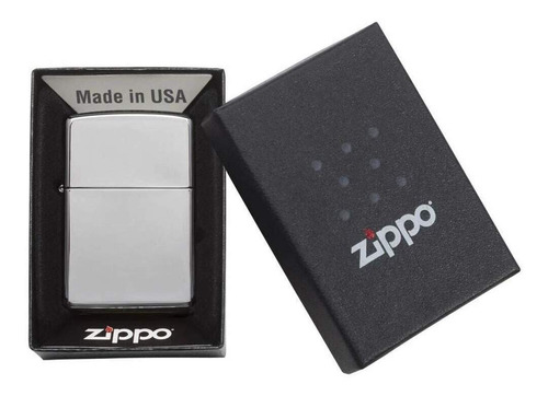 Imagem 4 de 5 de Isqueiro Zippo 250 Espelhado High Polish Chrome Original