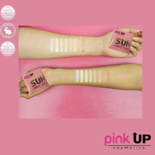 Base De Maquillaje En Polvo Pink Up Sun Luminous Powder 10g