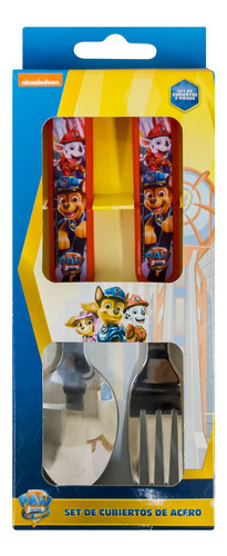 Scool - Set De Cubiertos En Caja De Paw Patrol - Chase