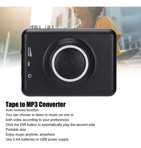 Convertidor De Casete A Mp3 Portátil Bluetooth Ciciglow
