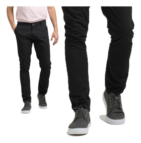 Pantalón Corte Chino Slim Mistral Hombre
