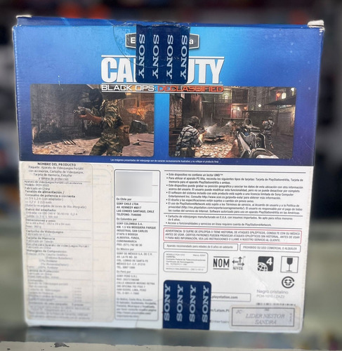 Ps Vita Call Of Duty Gamers Zone Ags Negro (Usado)