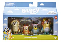 Comprar Bluey Wedding Time 4 Muñecos Original Moose Juguetes