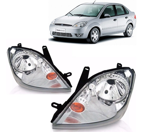 Juego Opticas Ford Fiesta 2003 2004 2005 2006 (x2)