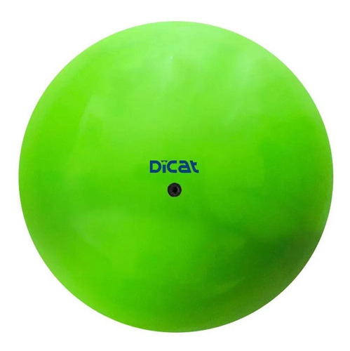 Bola Lisa 300g 16cm Ginástica Rítmica Dicat Sports Cor Verde cítrico