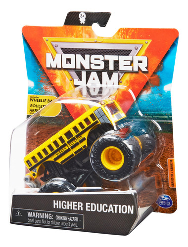 Vehículo Fundido A Presión Monster Jam Higher Education A Es