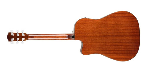Guitarra electroacústica Fender Classic Design CD-140SCE All-Mahogany caoba natural derecha