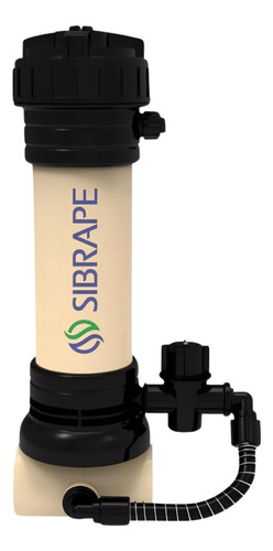 Dosador Automático De Cloro Para Piscinas Sibrape Cor Creme