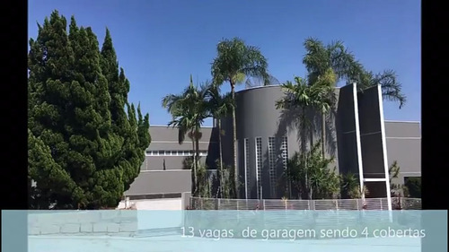Imagem 5 de 30 de Belíssima Mansão No Condomínio Colinas Do Mosteiro De Itaici - Ch00035 - 68450458