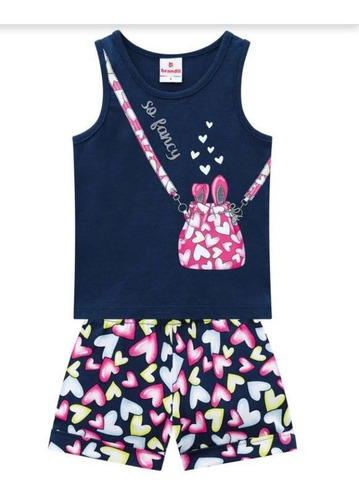 Conjunto Infantil Menina Brandili So Fancy