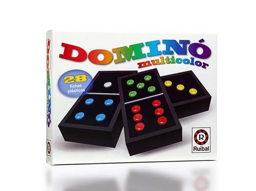 Juego De Mesa Domino Colores Didactico Clásico Ruibal Byp