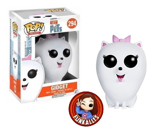 Funko Pop! Gidget #294 La Vida Secreta De Mis Mascotas