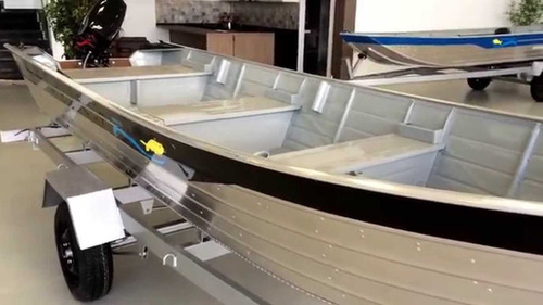 Barco De Alumínio Pety Brasil 600 De 6 Metros