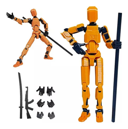 3pz Figura Articulada Dummy Multi-jointed Movable-no Armado