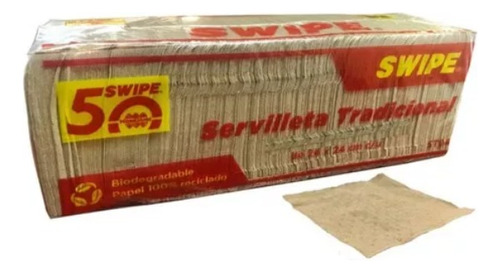 Servilletas Ecologicas Caja Con 12 Paquetes De 450pz (5400)