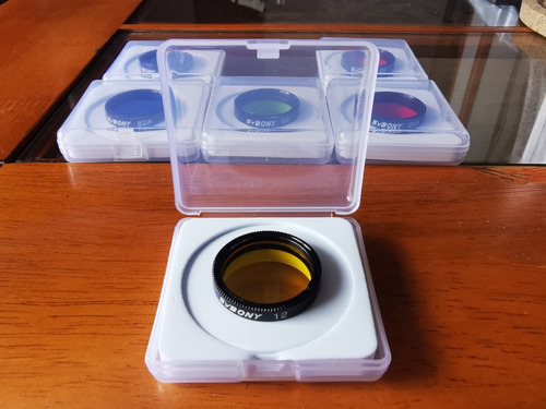 Set: X6 Filtros De Color 1.25 Telescopio Astronomía