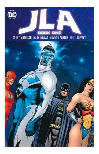 Jla Book 01 Tpb Justice League - Dc Comics Robot Negro