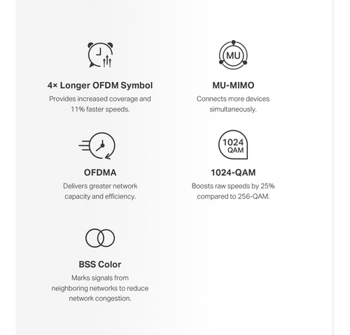 Sistema Mesh Mercusys Halo H60x Ax1500 Gigabit Wifi6 Pack3