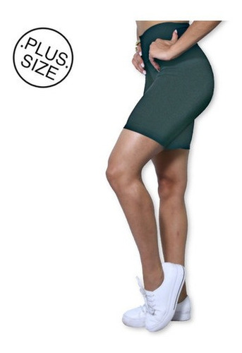 Kit 3 Bermudas Fitness Plus Size #yoga #pilates #academia