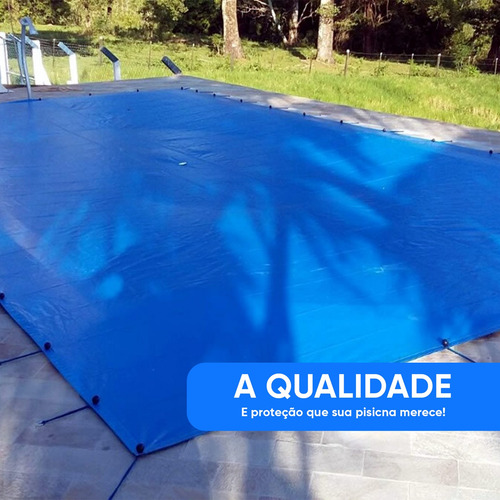Capa Para Piscina Pvc Completa Proteção 3,5x7,5 / 7,5x3,5