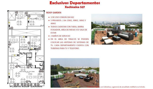 Imagen 18 de 30 de Departamento En Vertíz Narvarte Benito Juárez