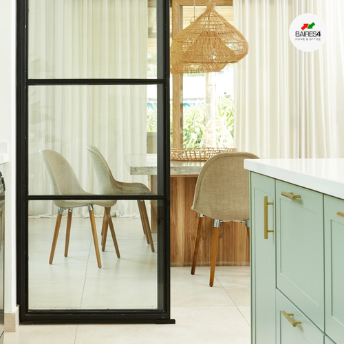Imagen 4 de 7 de Silla De Comedor Tapizada Diseño Nina Wood | Contado