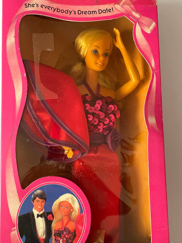 Dream Date Barbie Vintage 1982 Mattel En Caja Original #5868 (Usado)
