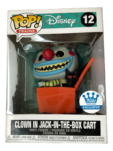 Funko Pop Clown Jack The Box Cart 12 Train Nbc Exclusivo
