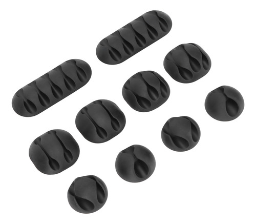 Organizador De Cables Wire Management, 10 Piezas, Clip Para