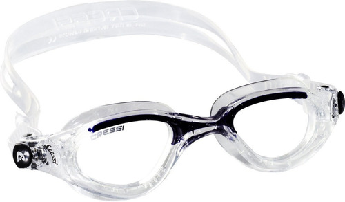 Goggles Natacion Flash Lady Clear / Azul Cressi Color Blanco