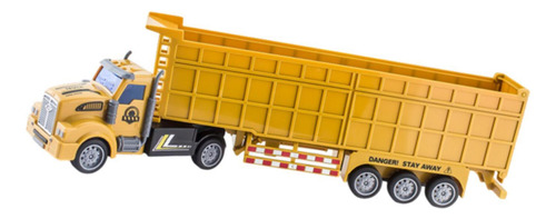 Camión Transportador De Juguete De 33 Centímetros Amarillo