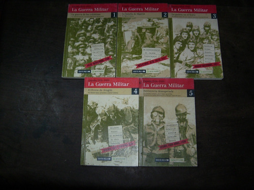 España 1936-39. La Guerra Militar (5 Tomos) - Historia 16 
