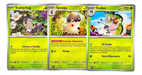 scatterbug pokemon card - (13/162) [Colorless]. Scatterbug - 008/198 (Reverse Foil)