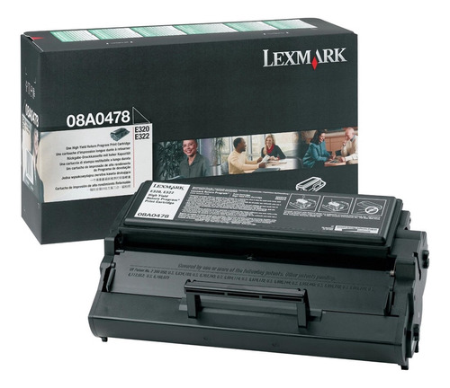 Toner Lexmark 08a0478 Negro