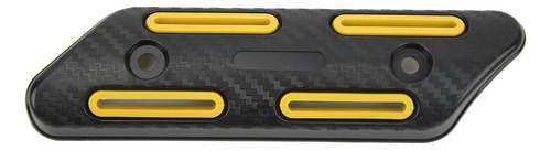 Protector Térmico De Tubo De Escape Amarillo Universal Para
