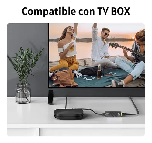 Adaptador Ethernet Usb Tipo C A Rj45 Cable Red Lan 1000mbps