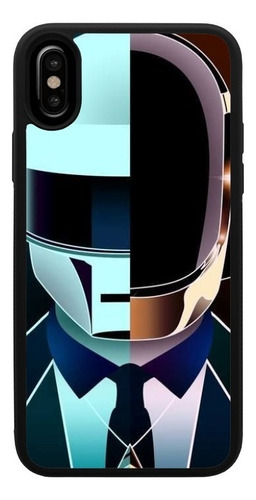 Funda Uso Rudo Tpu Para iPhone Daft Punk Musica Cascos Moda