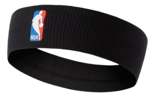 Headband Nba Básquetbol Banda Cabeza Unitalla Diadema Negro Unitalla Nba