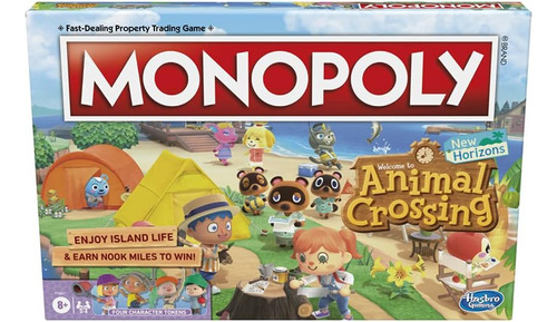 Monopoly Animal Crossing New Horizons Edition Juego De Mesa 