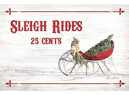 Pdxld1706large Sleigh Rides 25 Cents Photo Print, 36 X ...