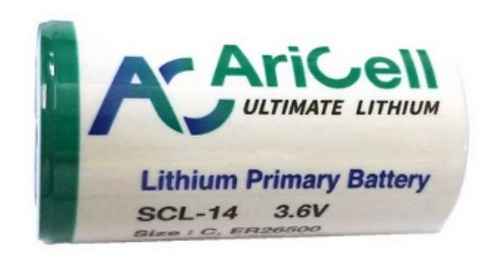 Aricell Batería Er26500 Ls26500 Pila 3.6v Tamaño C Litio