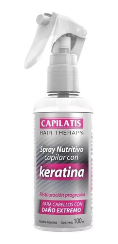 Capilatis Spray Con Keratina Hair Therapy X 100 Ml