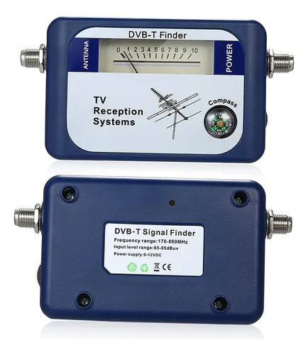 Medidor De Señal Satelital Dvb-t Con Brújula Tv