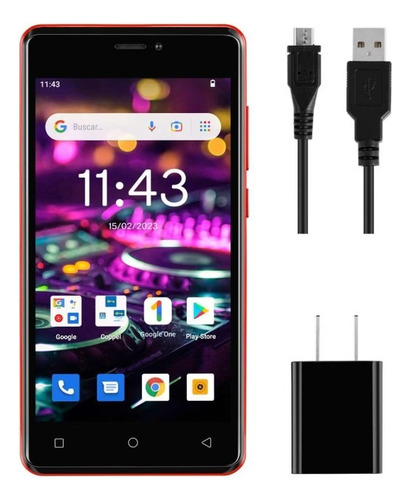 Celular Zuum Desbloqueado Magno C2 16 Gb Rojo