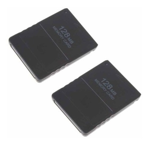 Un Conjunto De 2 Playstation 2 Ps2 128mb Memory Card ** A Es