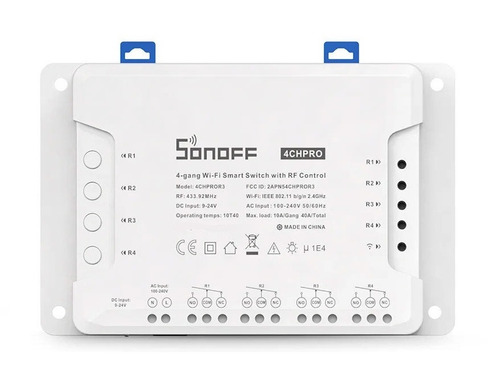 Interruptor Wifi Sonoff 4 Canales Pro R3
