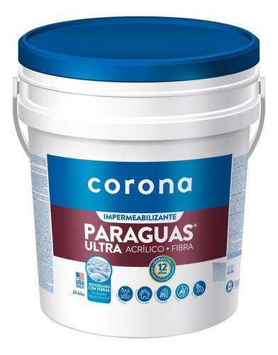 Corona Impermeabilizantes Blanco 27 kg