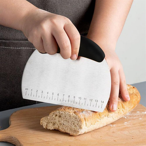 Raspador Y Cortador Masa Multiusos Hecho De Acero Inoxidable